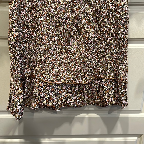 FAITHFULL THE BRAND Es Saada shirred crepe mini dress - Picture 6 of 11